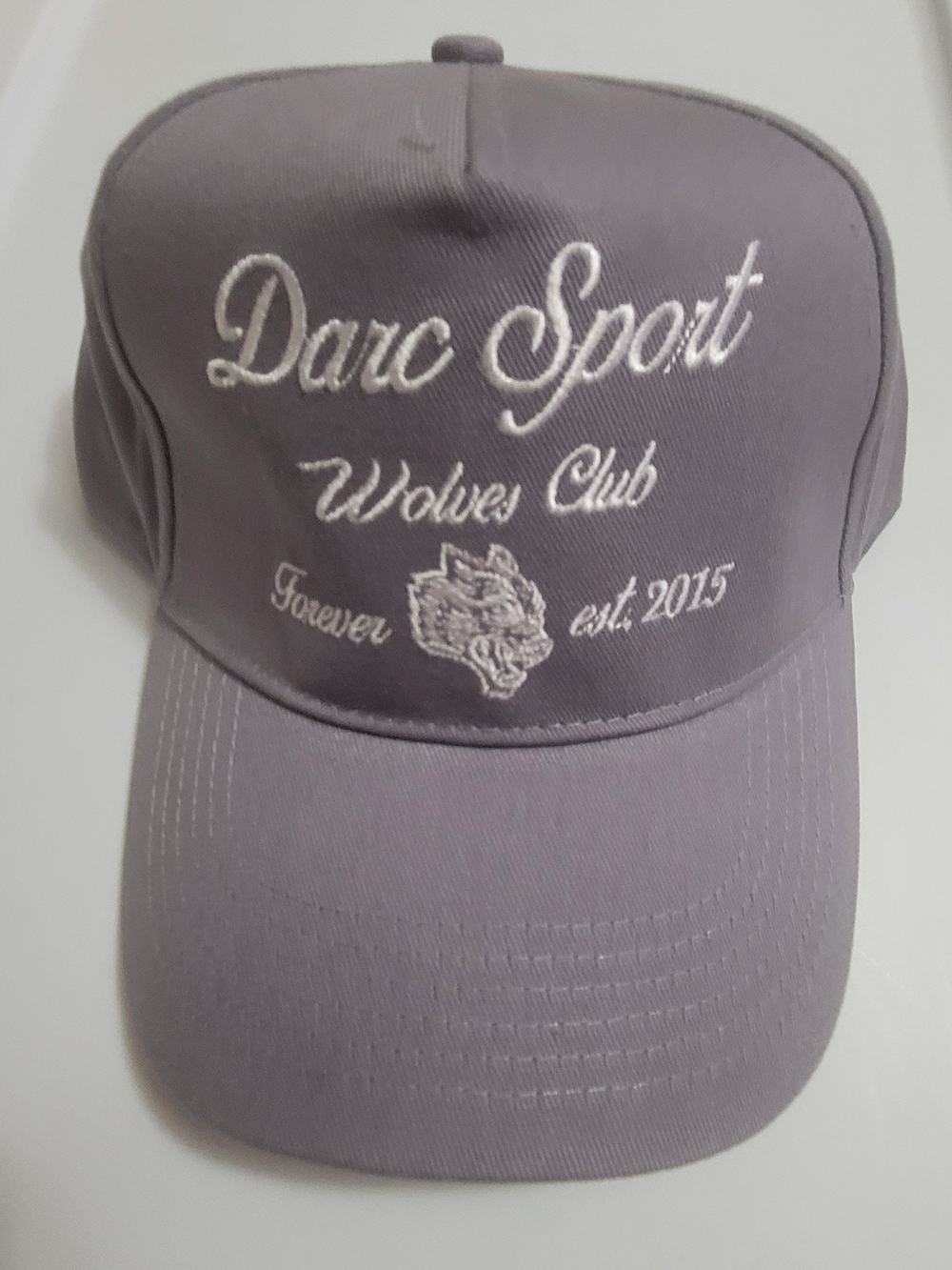 Darc Sport Light Gray Embroidered Cap - Limited Edition